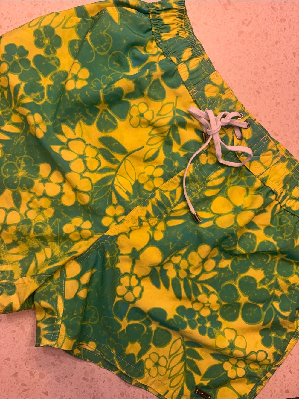 2(X)IST Ibiza Swim Shorts - Green Floral Print XL